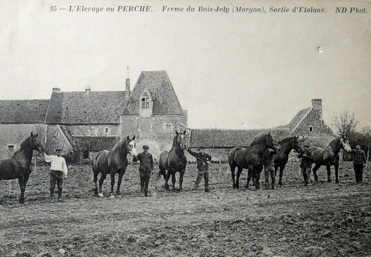 Manoir Du Bois Joly - Roulotte Art Deco Villa Margon  Bagian luar foto